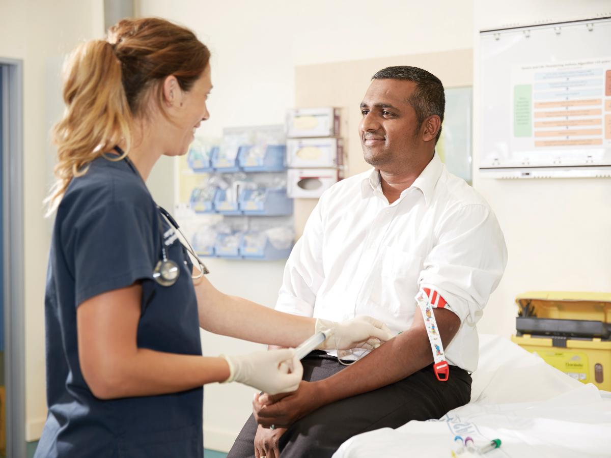 You will have your own team of doctors, nurses and co-ordinators who will look after you.